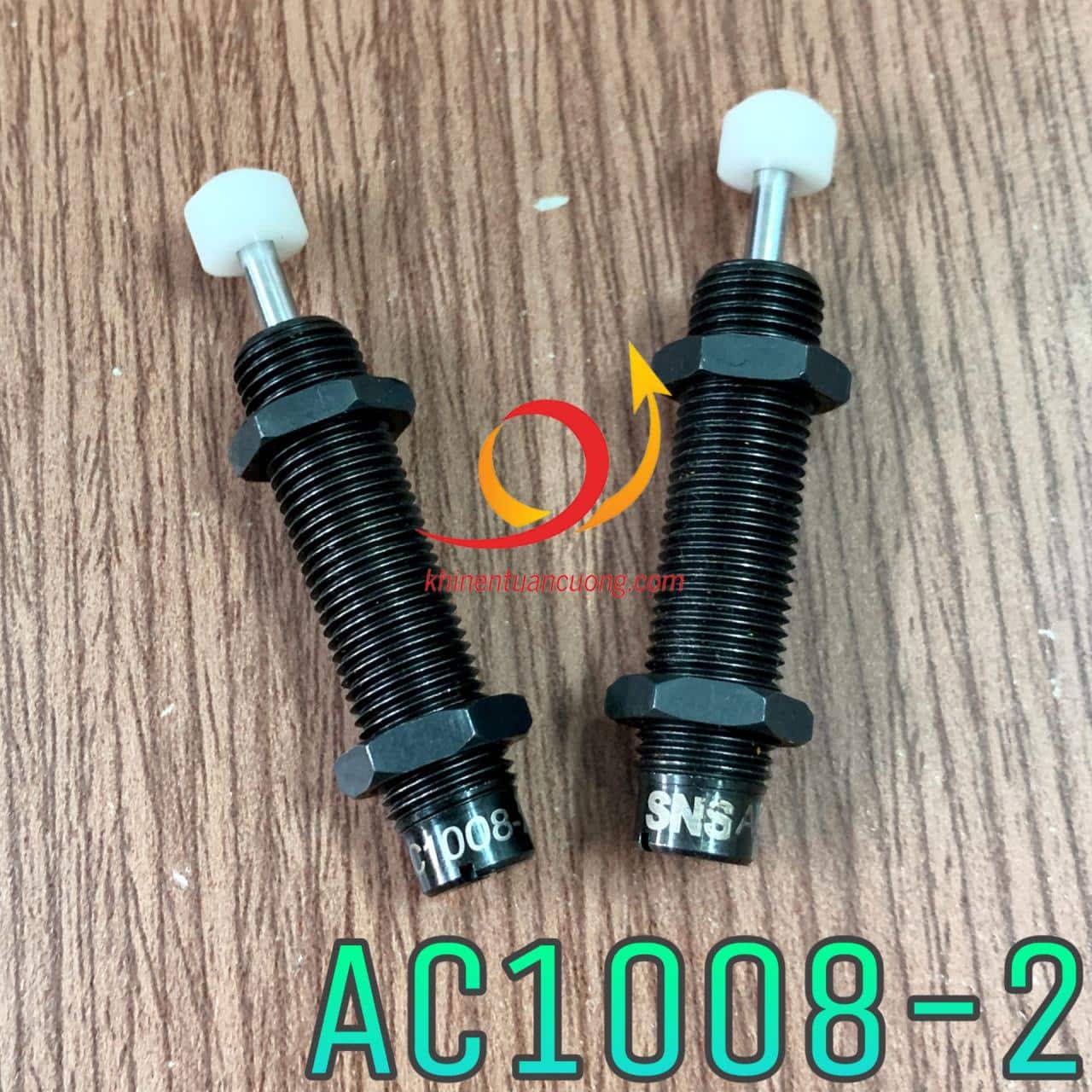 Dòng giảm chấn thủy lực AC1008 có 3 loại là AC1008-1 khả năng tải yếu, AC1008-2 khả năng tải vừa và AC1008-3 có khả năng tải nặng nhất