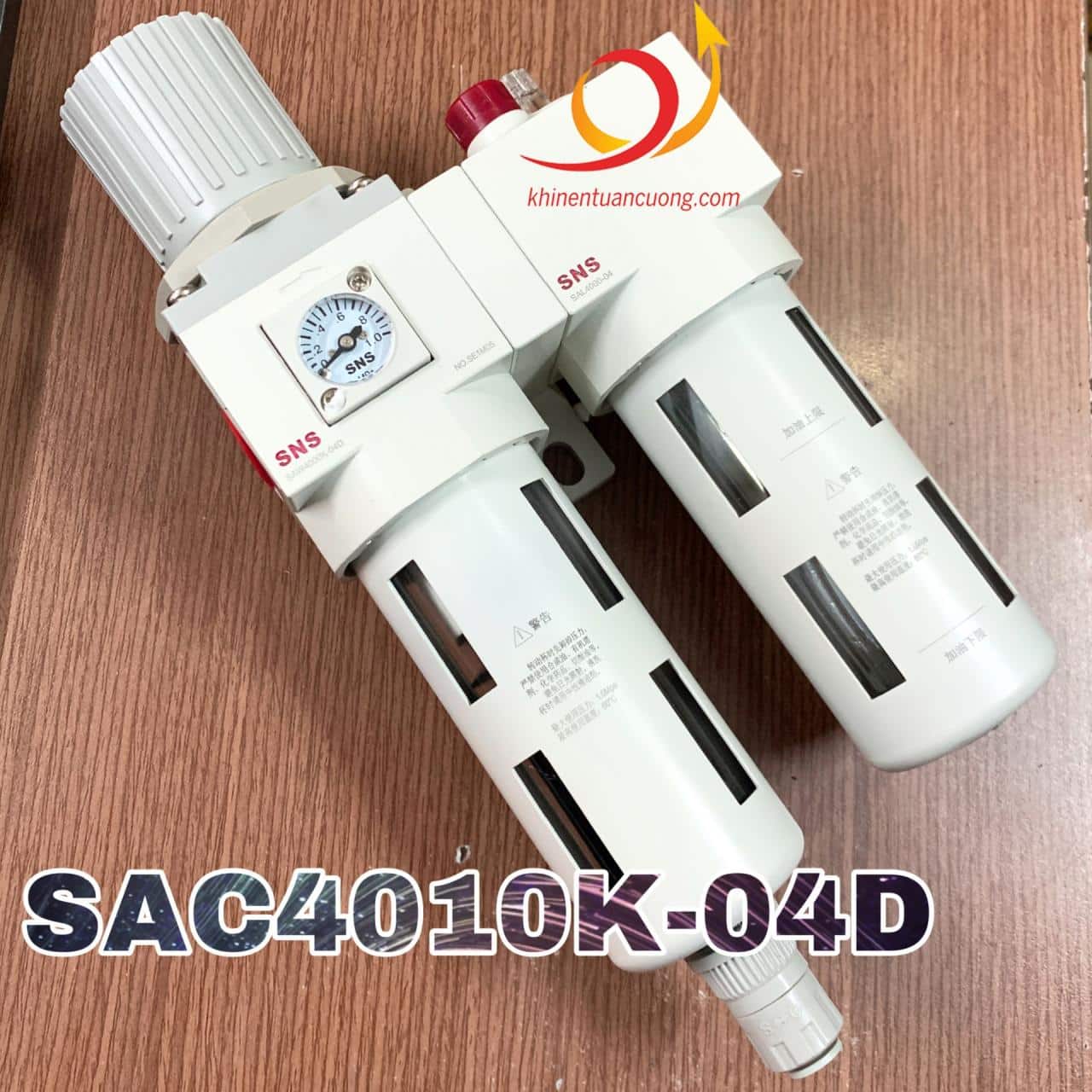 Lọc đôi SAC4010K-04D xả tự động là phiên bản nâng cấp của AC4010-04D mà chúng ta vẫn hay dùng từ trước tới nay.