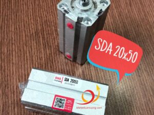 Ảnh thực tế của xi lanh ren trong SDA20x50 SNS compact