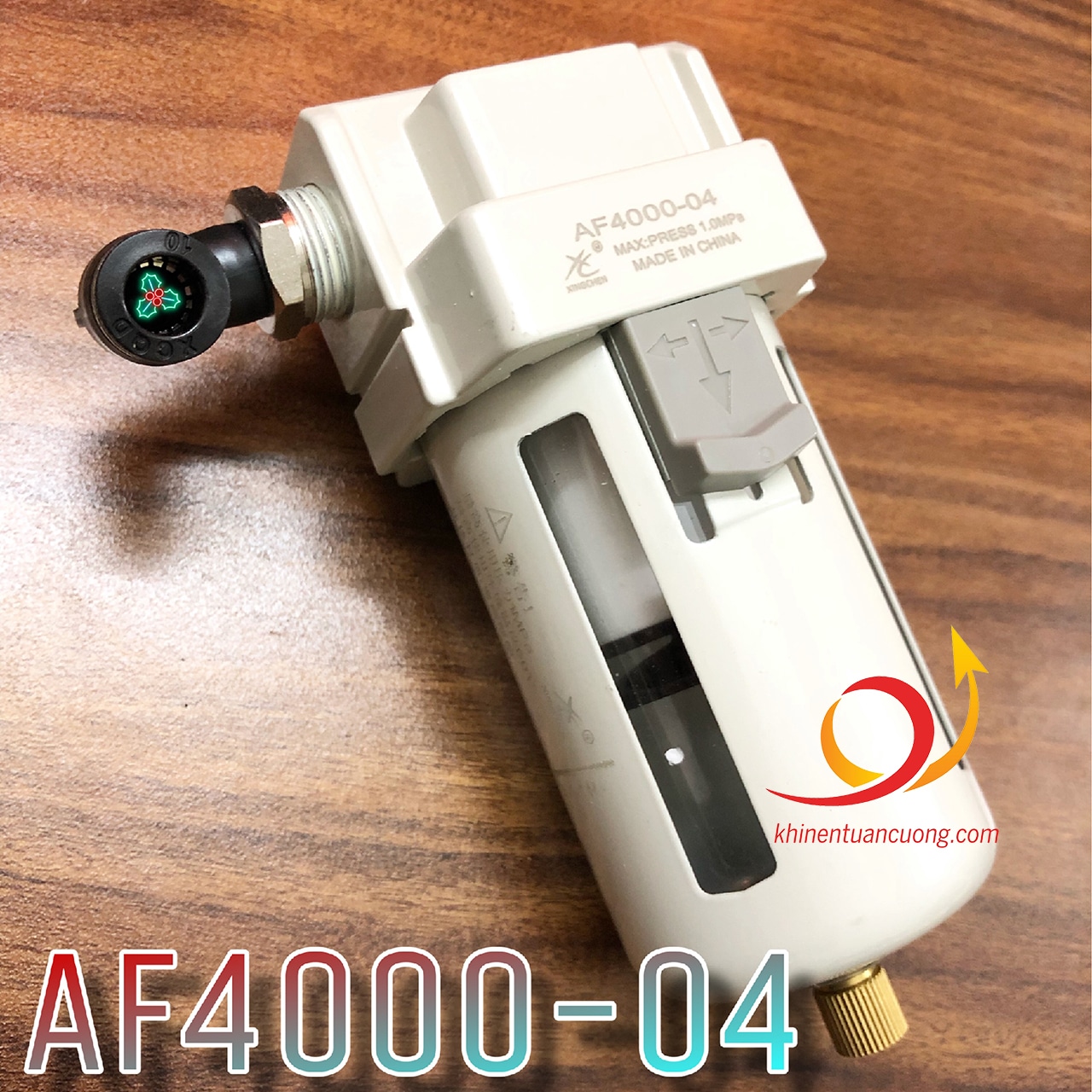 Ảnh thực tế bộ lọc khí đơn cỡ ren 21mm AF4000-04 Xingchen