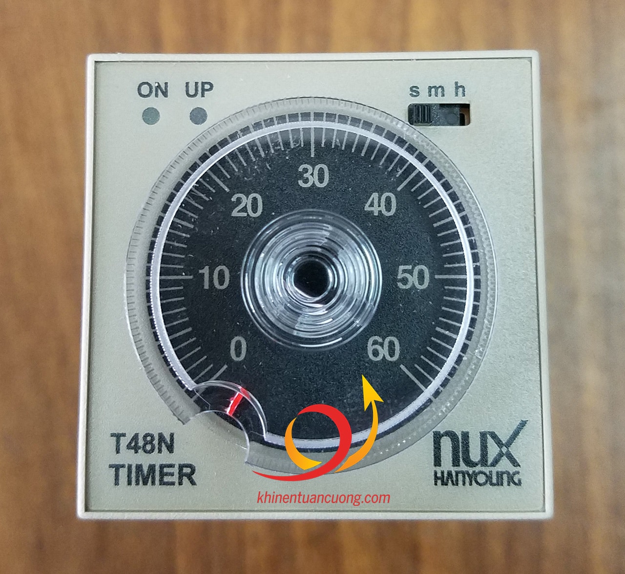 Mặt hiển thị Timer rơ le thời gian T48N-60A Hanyoung Nux (Hàng chính hãng)